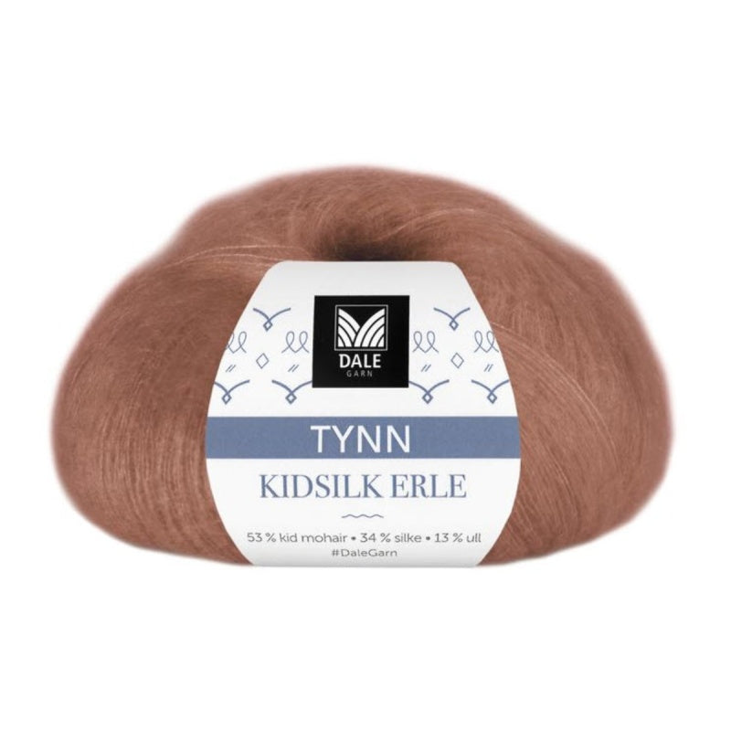 Tynn Kidsilk Erle - (4005)  Messing