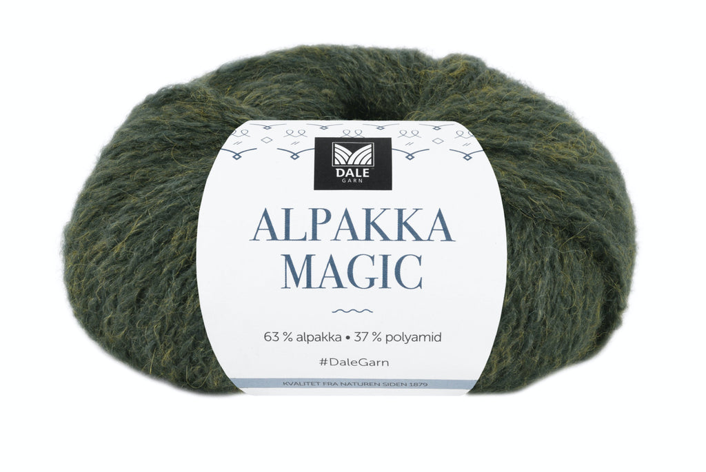 Alpakka magic - (314) Eføygrønn