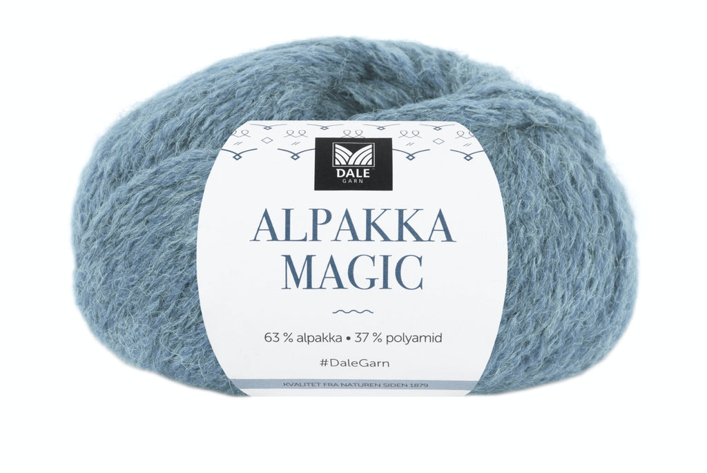 Alpakka magic - (323) Jeansblå