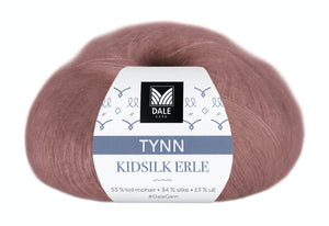 Tynn Kidsilk Erle - (4008)  Kobber