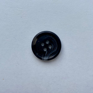 Tölur - svartar - 20 mm