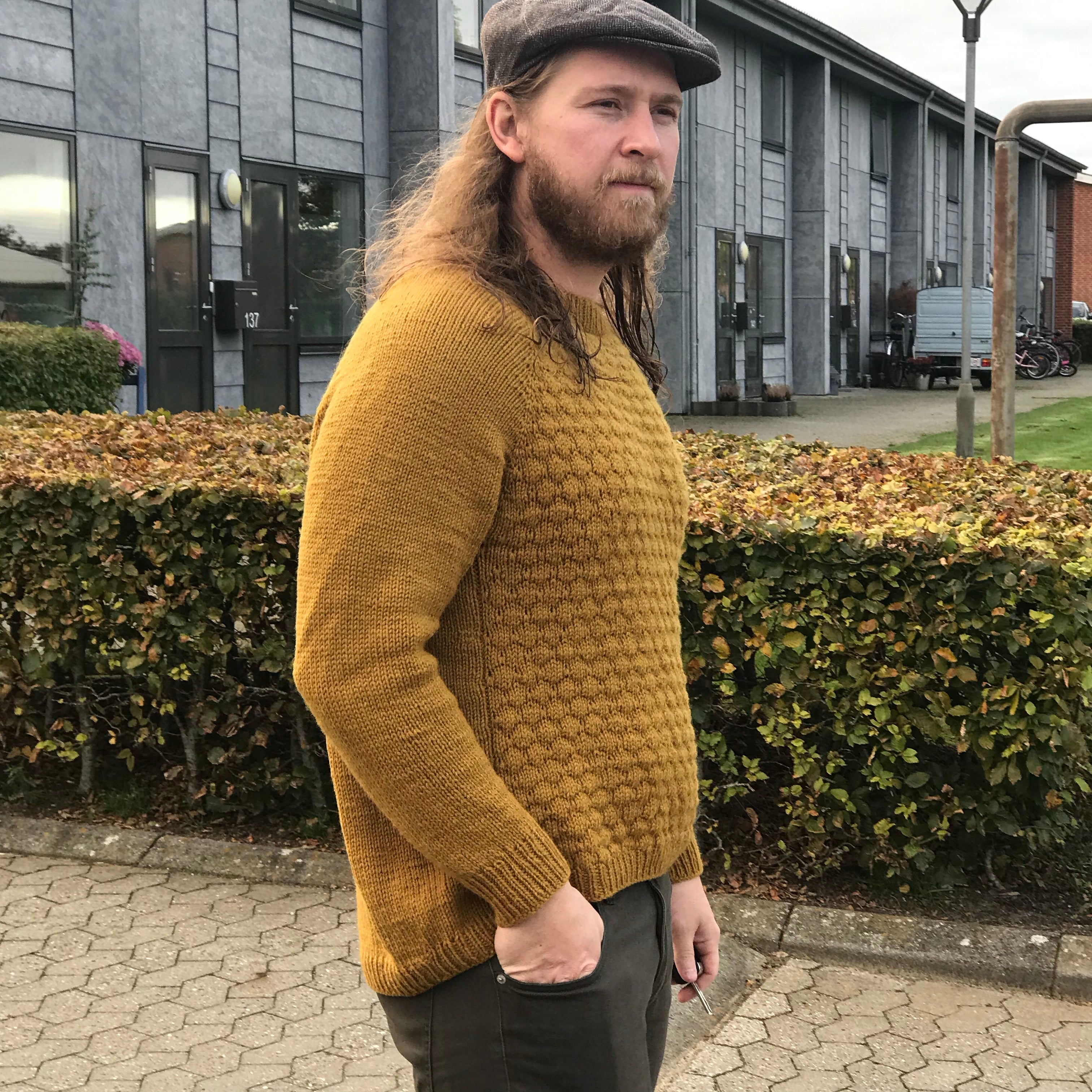 Rúnni Júl Kind knitting bubblupeysa